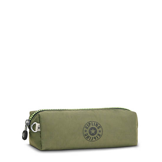 Kipling Boran Pencil Case Taske Olivengrøn | DK 2046YX